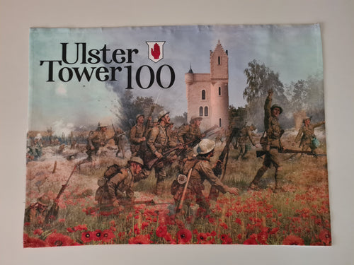 Ulster Tower 100 Anniversary Tea Towel