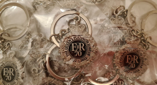 The Queen's Platinum Jubilee Keyring