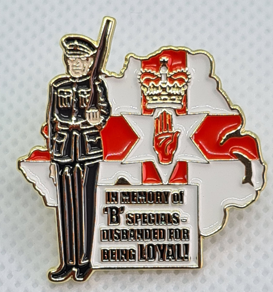 B Specials Enamel Pin Badge