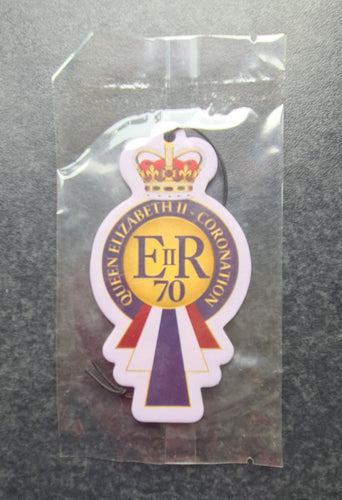 Queen Elizabeth II Coronation Commemorative Air Freshener