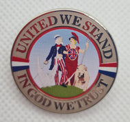Britannia & Sam Enamel Pin Badge
