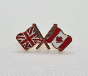UK Canada Friendship Enamel Pin Badge