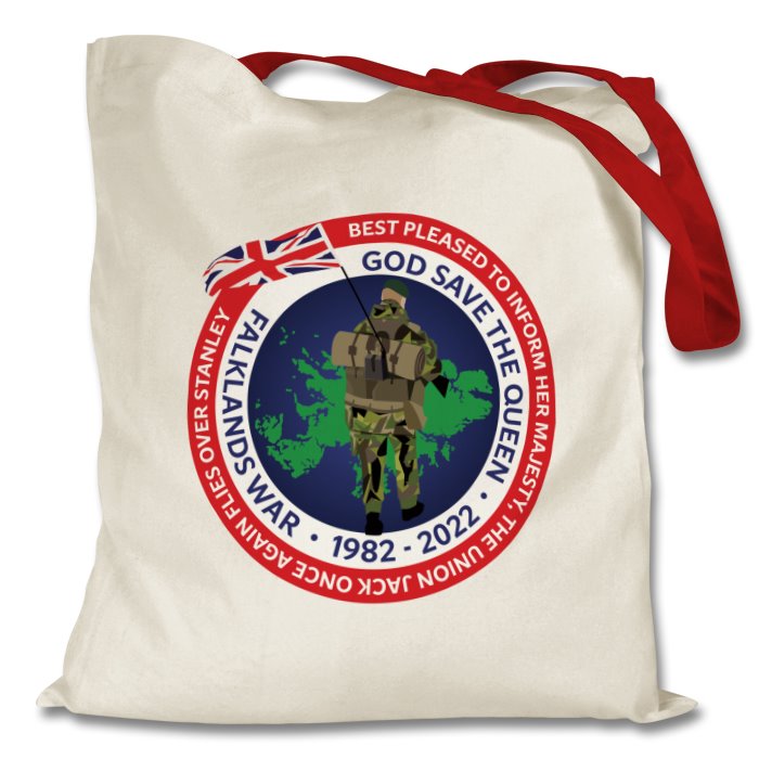 Falklands War 40th Anniversary Tote Bag