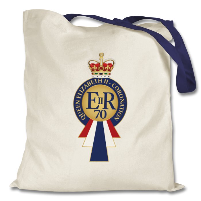 Queen Elizabeth II Coronation Commemorative Tote Bag
