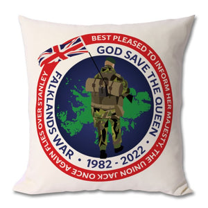 Falklands War 40th Anniversary Cushion
