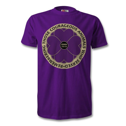Purple Empire Poppy T Shirt