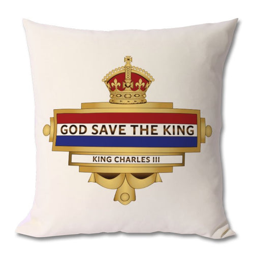 God Save The King Cushion