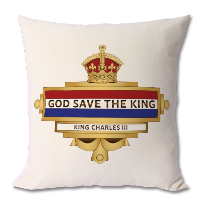 God Save The King Cushion