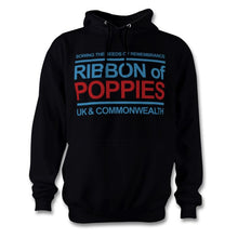 Load image into Gallery viewer, Ribbon of Poppies Hoodie