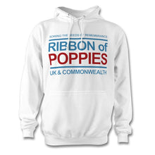 Load image into Gallery viewer, Ribbon of Poppies Hoodie