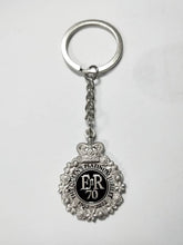 Load image into Gallery viewer, The Queen&#39;s Platinum Jubilee Keyring
