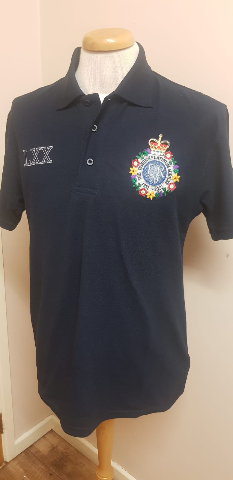 The Queen's Platinum Jubilee Commemorative Polo Shirt