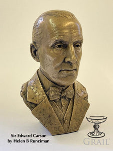 Limited Edition Sir Edward Carson Sculpture by Helen Runciman