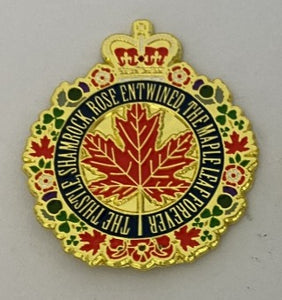 Maple Leaf Forever Pin Badge