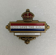 Load image into Gallery viewer, God Save The King Pin Badge