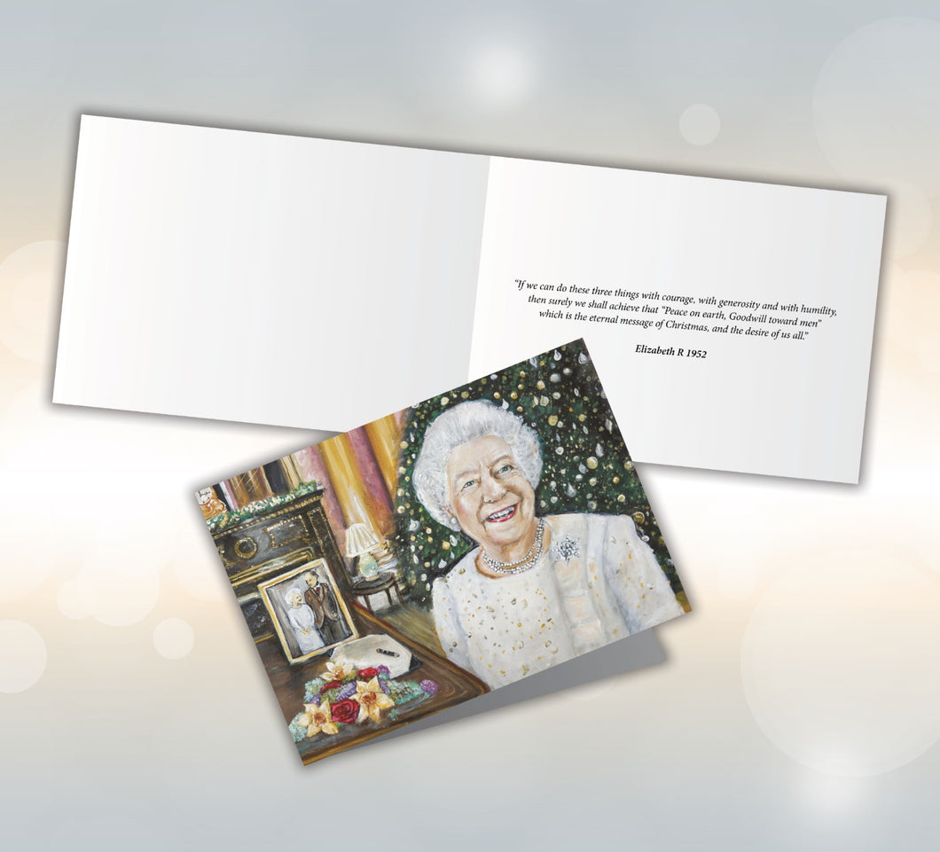 Queen Elizabeth II Christmas Message 5 Pack Christmas Cards