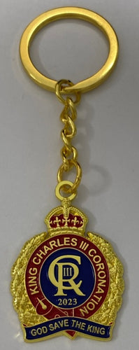 King Charles III Coronation Commemorative Keyring