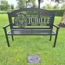 Load image into Gallery viewer, The Queen&#39;s Platinum Jubilee Commemorative Bench