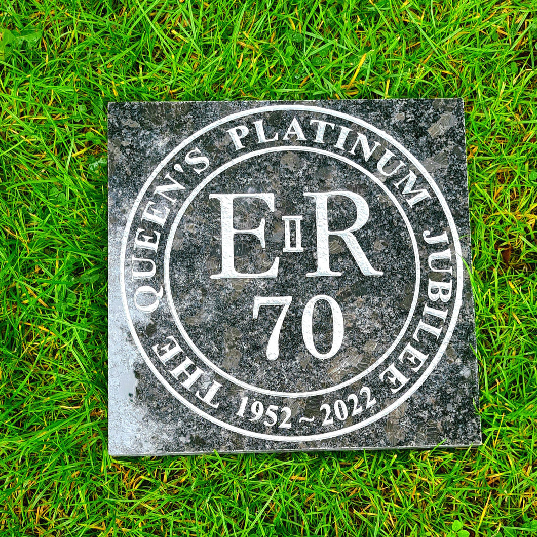The Queen's Platinum Jubilee Commemorative Stone