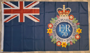 The Queen's Platinum Jubilee Commemorative Flag