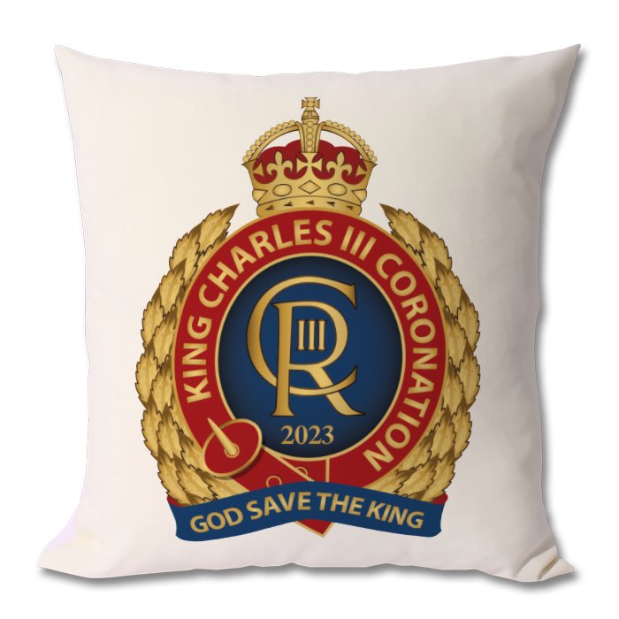 King Charles III Coronation Cushion