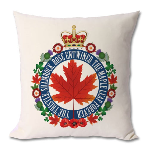 The Maple Leaf Forever Cushion