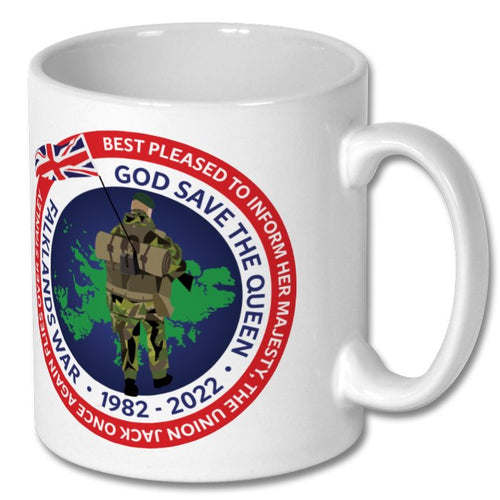 Falklands War 40th Anniversary Mug