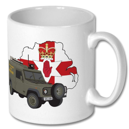 Operation Banner Land Rover Mug
