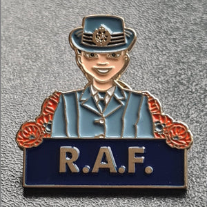 RAF Enamel Pin Badge