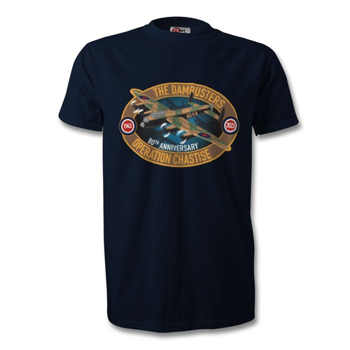 Operation Chastise Dambusters 80th Anniversary Commemorative T Shirt