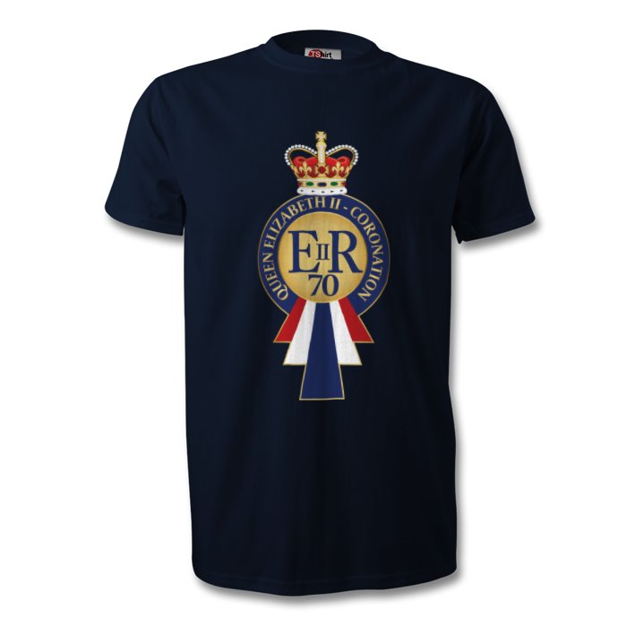 Queen Elizabeth II Coronation Commemorative T Shirt