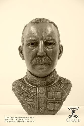 Limited Edition Lord Craigavon Bust by Helen Runciman